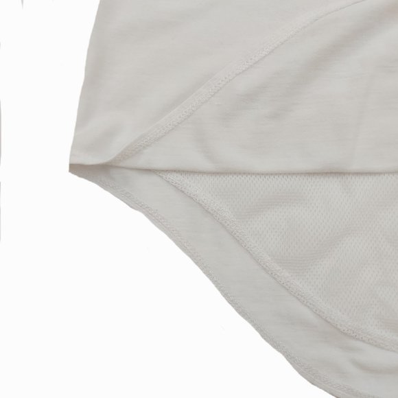 Nike Tank Top Womens XS White Racerback Curvy Hem Lightweight Athletic Gym Yoga - Picture 7 of 9